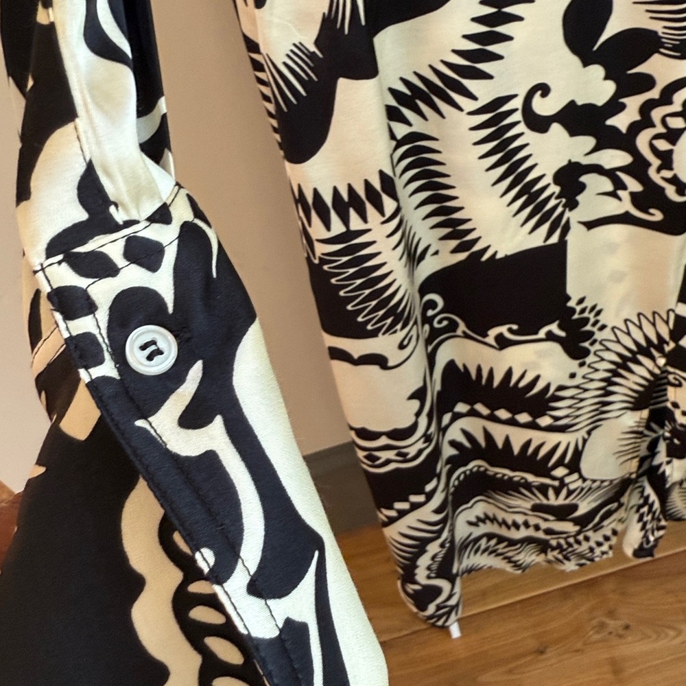 NWOT Reiss Tilly Printed Midi Size 2 - Picture 9 of 12